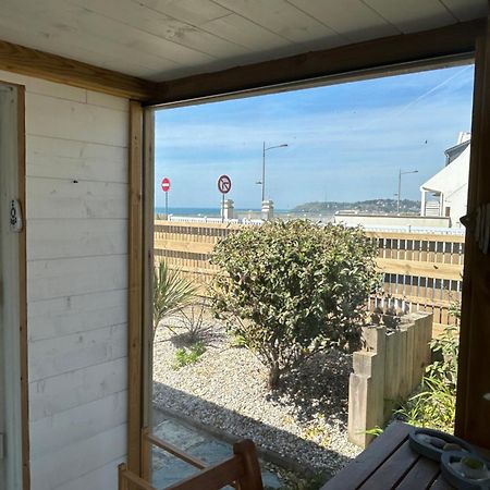 Chambre cabine avec vue mer à la Villa plein vent Barneville-Carteret Exterior foto