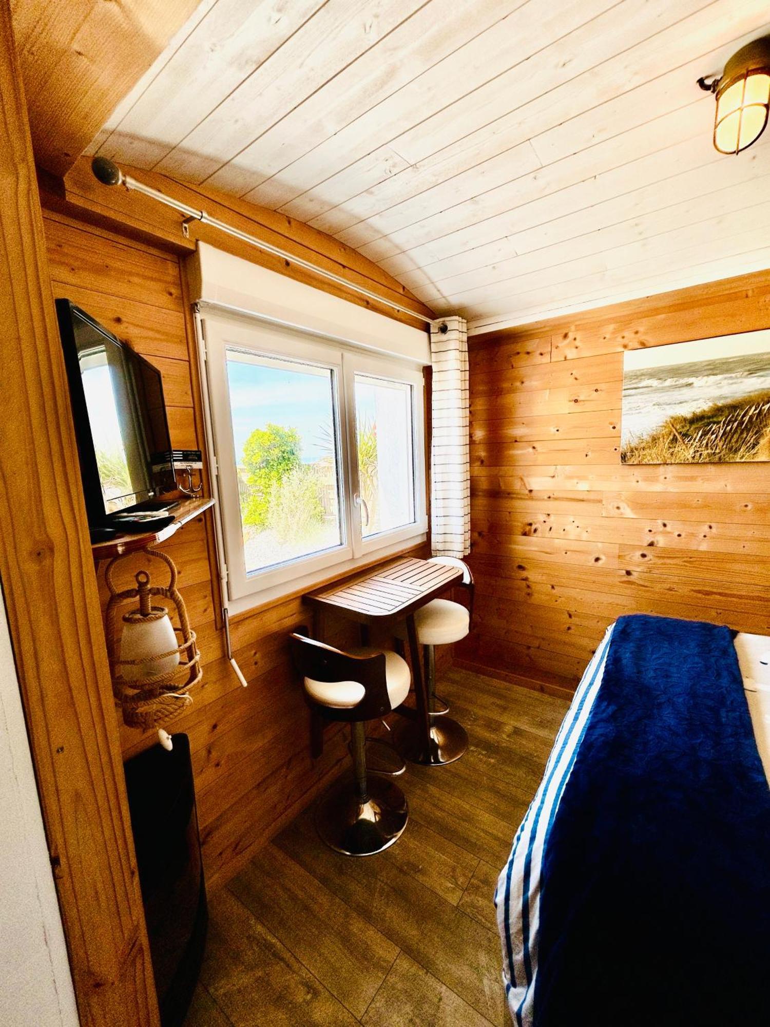 Chambre cabine avec vue mer à la Villa plein vent Barneville-Carteret Exterior foto