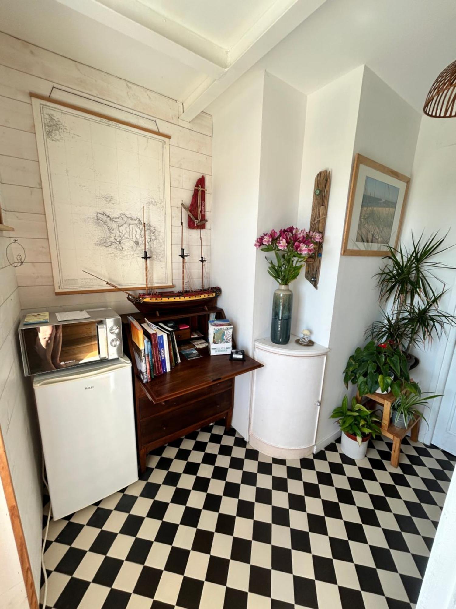 Chambre cabine avec vue mer à la Villa plein vent Barneville-Carteret Exterior foto