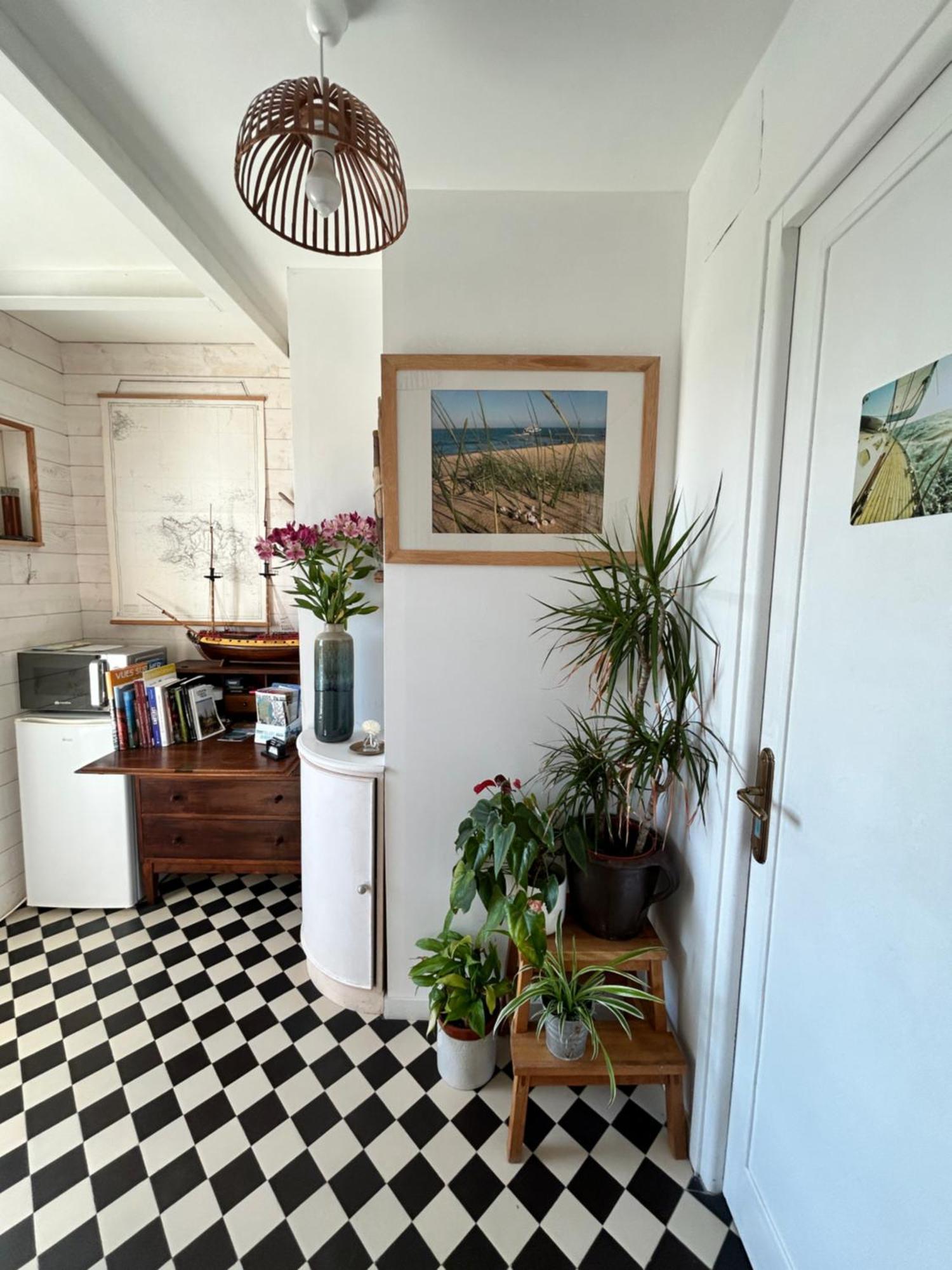 Chambre cabine avec vue mer à la Villa plein vent Barneville-Carteret Exterior foto